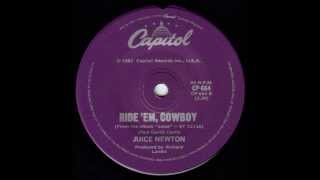 Juice Newton - Ride &#39;em Cowboy