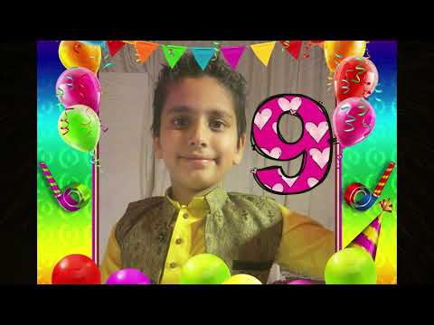 Aneeq Birth to 2020 ALL Birthdays
