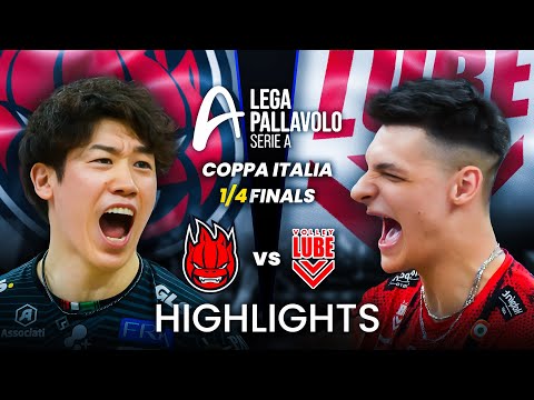 Perugia vs Lube | Highlights | Coppa Italia SuperLega 2026