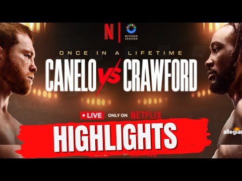 Canelo vs Crawford Highlights
