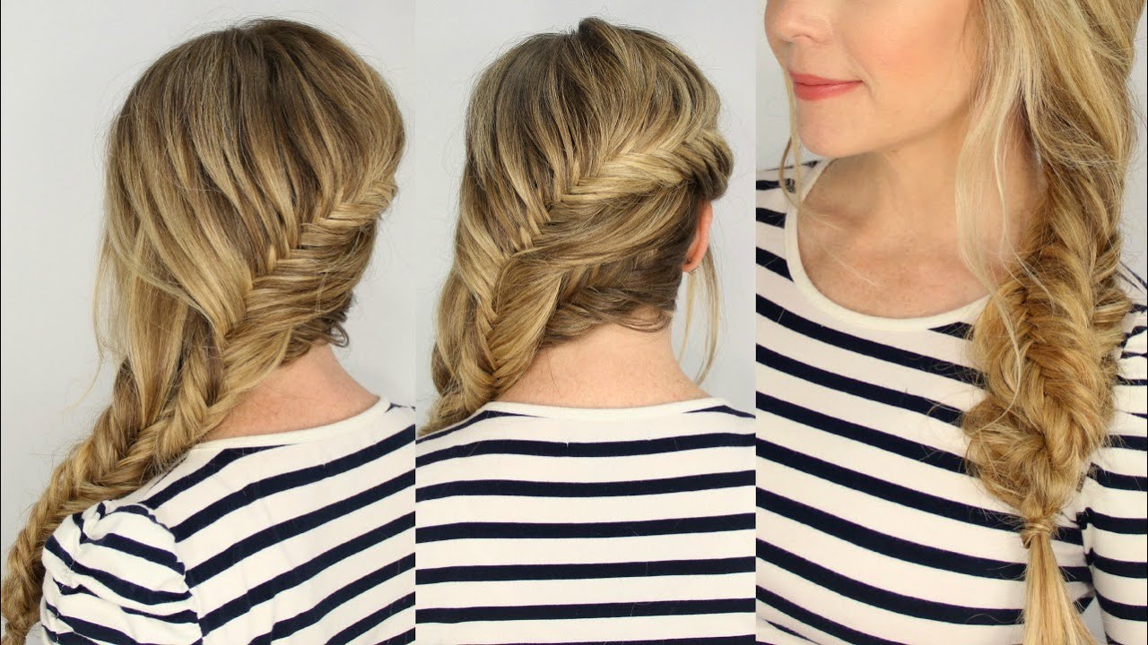 Fishtail Twisted Side Braid | Missy Sue