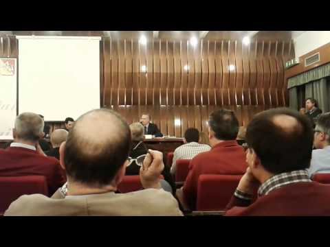 Gaetano Cimò interviene sulle misure 4.1 e 4.2 del PSR 2014-2020 a Catania. 17/02/2017