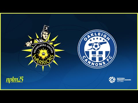 2025 NPLMVIC Round 25: Heidelberg United FC v Oakleigh Cannons FC