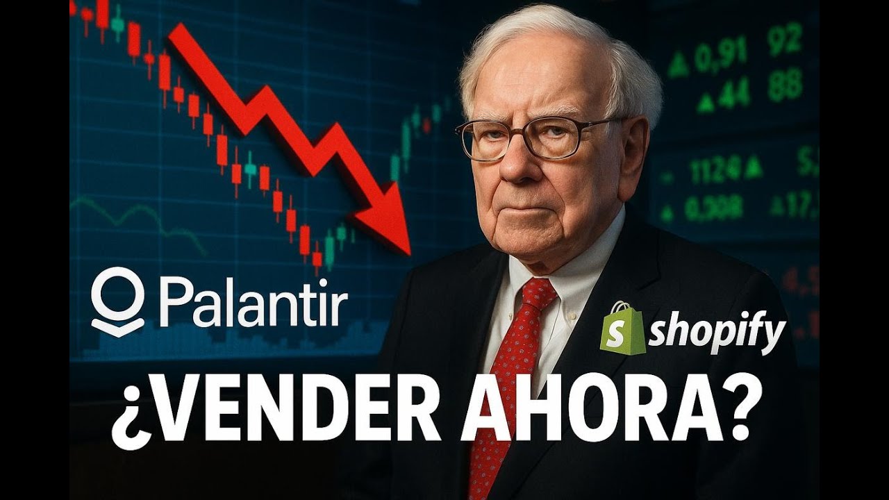 ¿VENDER AHORA? ¡Buffett Huye! Palantir y Shopify en la mira y la OPORTUNIDAD oculta.