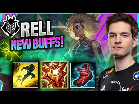MIKYX PLAYS RELL WITH RELL WITH NEW BUFFS! - G2 Mikyx Plays Rell SUPPORT vs Gragas! |