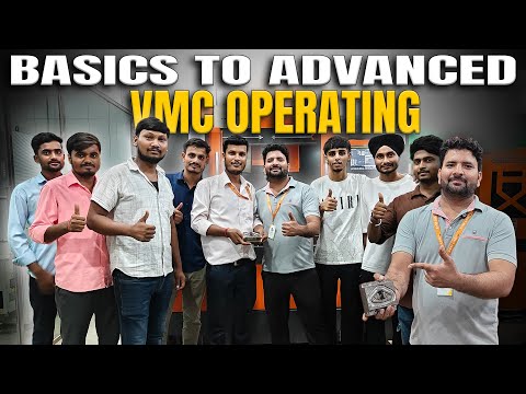 Complete VMC Operating Ek Video में - Zero to Advanced Level | Learn CNC VMC Programming at RVM CAD