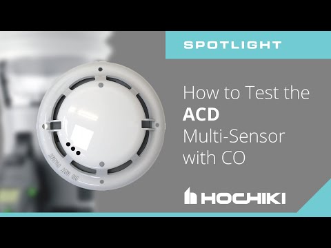 Testing The ACD Multi-Sensor