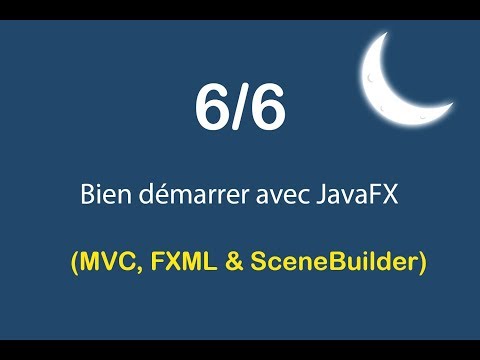 Apprendre JavaFX FXML SceneBuilder MVC 6 6