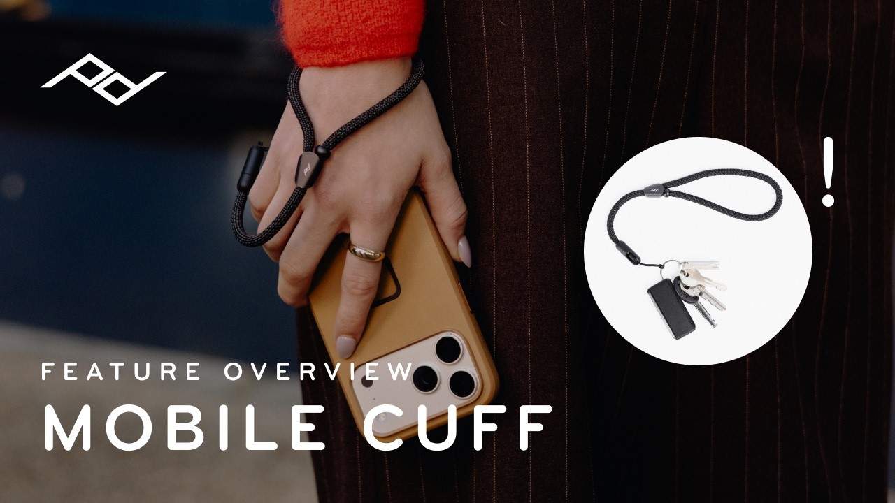 YouTube video - PEAK DESIGN Mobile Cuff