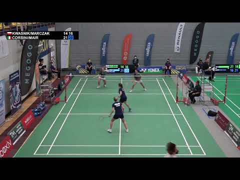 Match point - Kwasnik / Marczak vs Corsini / Mair - WD, SF – Latvia Int. 2021