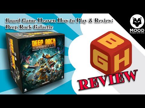 Board Game Heaven How To Play & Review 242: Deep Rock Galactic the Board Game (Mood Publishing)