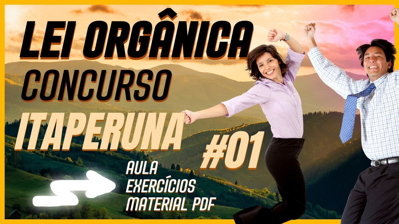[Concurso Itaperuna] Lei Orgânica de Itaperuna RJ #01