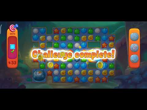 Challenge level 5970🐡🐡🐡🐟🐠 Fishdom 2022. Subscribe 🔔 like 👍