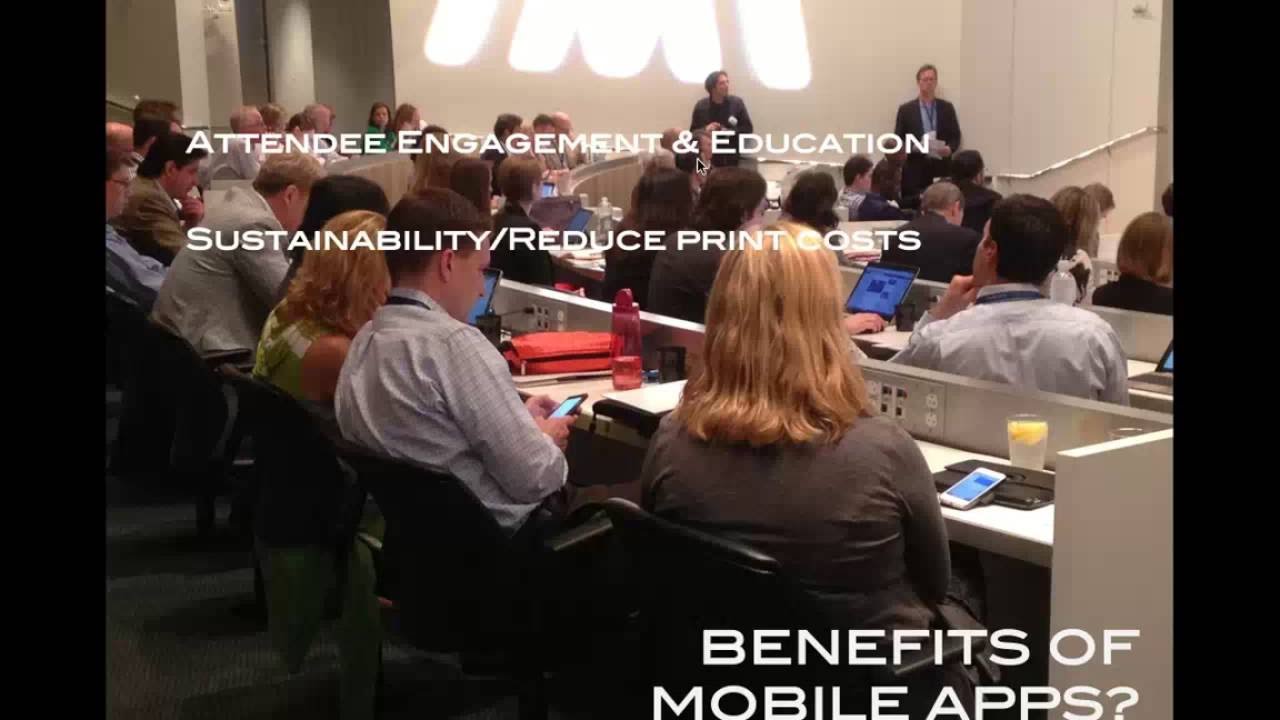 Tap Your App: Selecting a Mobile Conference App Provider and Maximizing Attendee Adoption