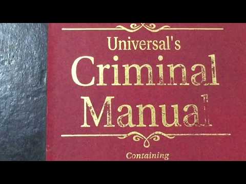 Criminal Procedure Code in Hindi ( Section 41 to 60 ) - CRPC Series Video