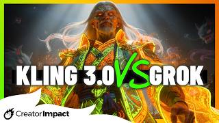 Kling 3.0 Vs Grok Imagine - Which AI Video Generator is THE BEST?