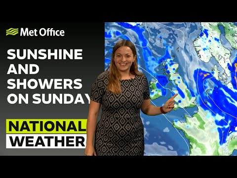 05/08/2023 – Storm Antoni clearing away– Evening Weather Forecast UK – Met Office Weather
