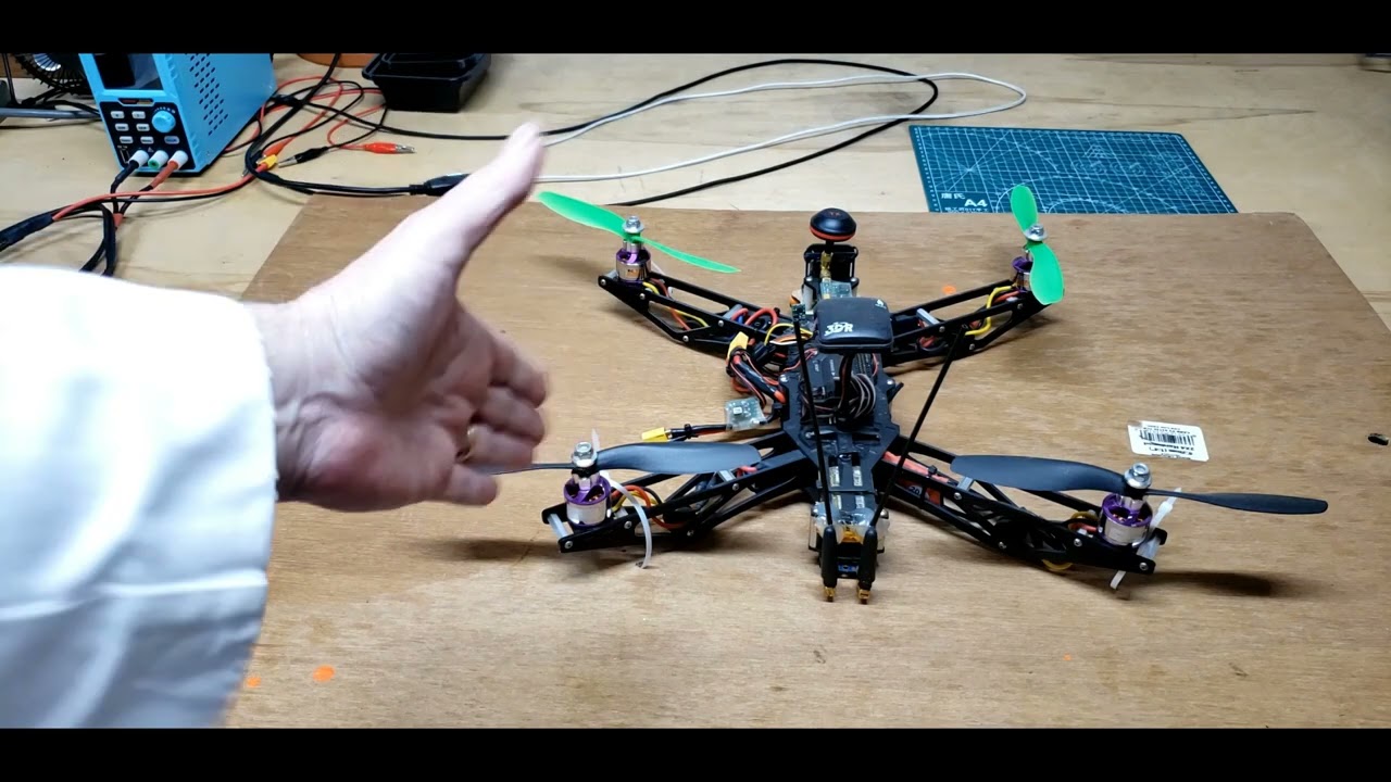 Securing A Drone For First Testing