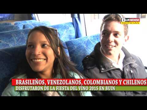 BUSES DE ACERCAMIENTO TUVIERON LOS TURISTAS QUE DISFRUTARON DE LA FIESTA DEL VINO