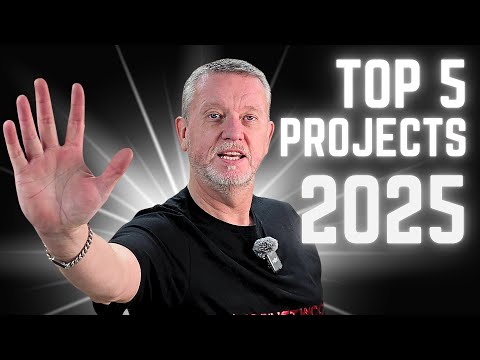 My TOP 5 Woodworking Projects of 2025