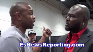 Roy Jones Jr. &amp; James Toney Run Into Each Other In Vegas EsNews