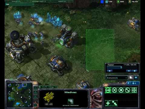 StarCraft 2 Beta: 2on2 (TP - PP) on Lost Temple - Part 2/3