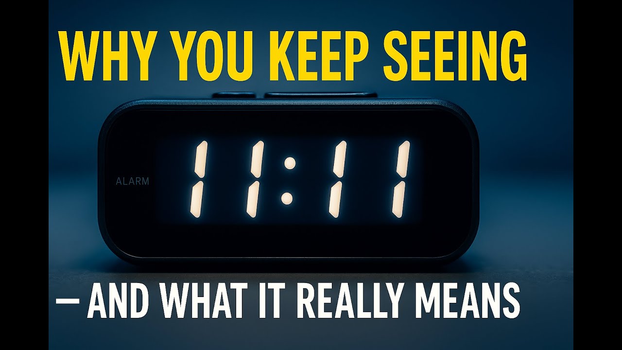 Why You Keep Seeing 11:11 — And What It Really Means