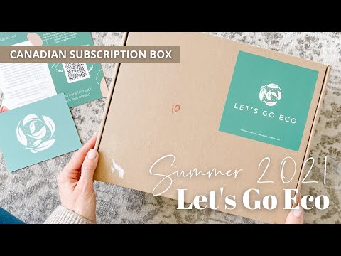 Let's Go Eco Unboxing Summer 2021