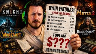 MMORPG'lere Ayda Ne Kadar Para Harcıyoruz? | 12 Oyunun Aylık Masrafı 2026