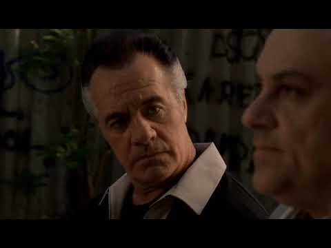 Sopranos - Johnny Sack and Paulie talk about a potential change in leadership (Calling All Cars)