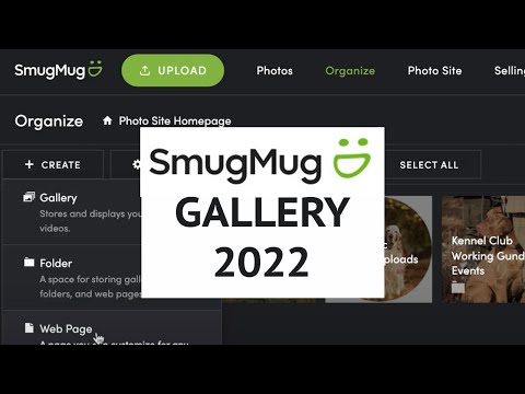 Upload to SmugMug - SmugMug Gallery Settings - Photography website tutorial