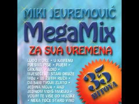 Miki Jevremović ‎– Megamix   Za Sva Vremena