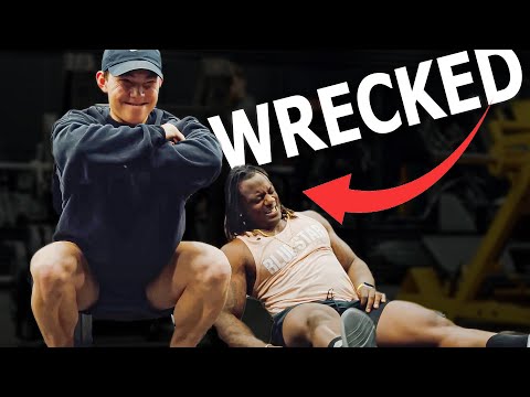 Tristyn Lee And Jonni Shreve Attempt The MOST BRUTAL Leg Day
