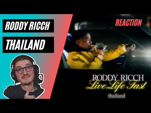 Farang (German) react to Roddy Ricch - thailand [Official Audio] in English