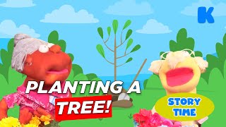 Planting a tree | Bed Time Stories for Kids | Kidsa English Story Time
