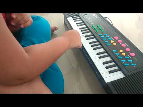 Garima playing Happy birthday