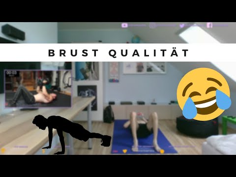 Lappen macht Sascha Huber 10 Minuten Brust Workout Zuhause | Kombinationsworkout Qualitätsmuskulatur