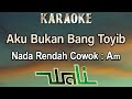 Aku Bukan Bang Toyib Karaoke Wali Nada Rendah Pria Cowok Low Male Key Am