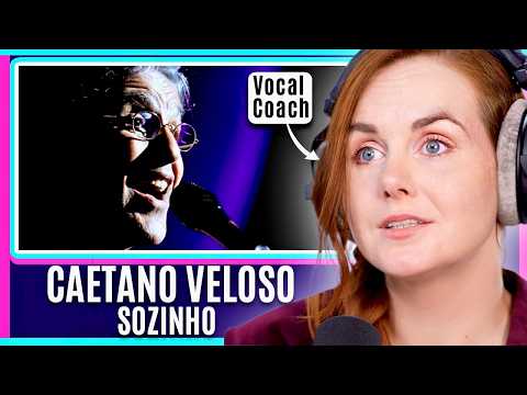 Caetano Veloso - Brazilian Legend 🇧🇷 | Sozinho Reaction | Vocal Coach Analysis