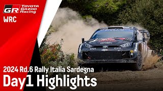 TGR-WRT 2024 Rally Italia Sardegna: Day 1 Highlights