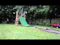 summer ski setup backyard grinding homemade ggbg