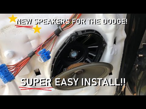 02-08 3rd Gen Dodge Ram 1500 Door & Dash Speaker Replacement! EASY!