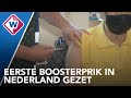 90-jarige Ank Ruiterman krijgt eerste boosterprik - OMROEP WEST