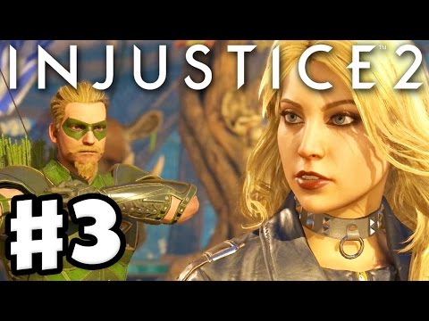 Injustice 2 - Gameplay Part 3 - Black Canary & Green Arrow! Chapter 3: The Brave and the Bold