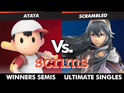 Scrims Showdown 38 Winners Semis - ATATA (Ness) Vs. Scrambled (Lucina) SSBU Ultimate Tournament