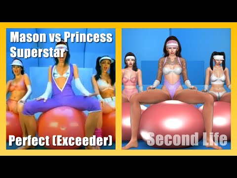 Mason vs Princess Superstar - Perfect (Exceeder) - Second Life Version