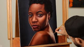 Retrato a óleo - Amauri Jr. Artes