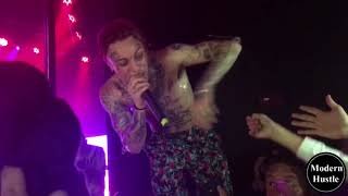 Lil Skies Perform LUST (LIVE) 2 Times! Takes Shirt Off!!!