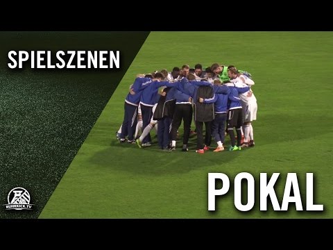 RW Oberhausen - SV Burgaltendorf (3. Runde, Niederrheinpokal 2016/2017) - Spielszenen | RUHRKICK.TV