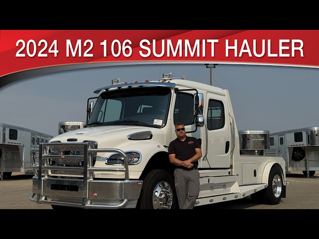 Preview image of 2024 Freightliner M2 106 Summit Hauler | Luxury Hauler youtube video